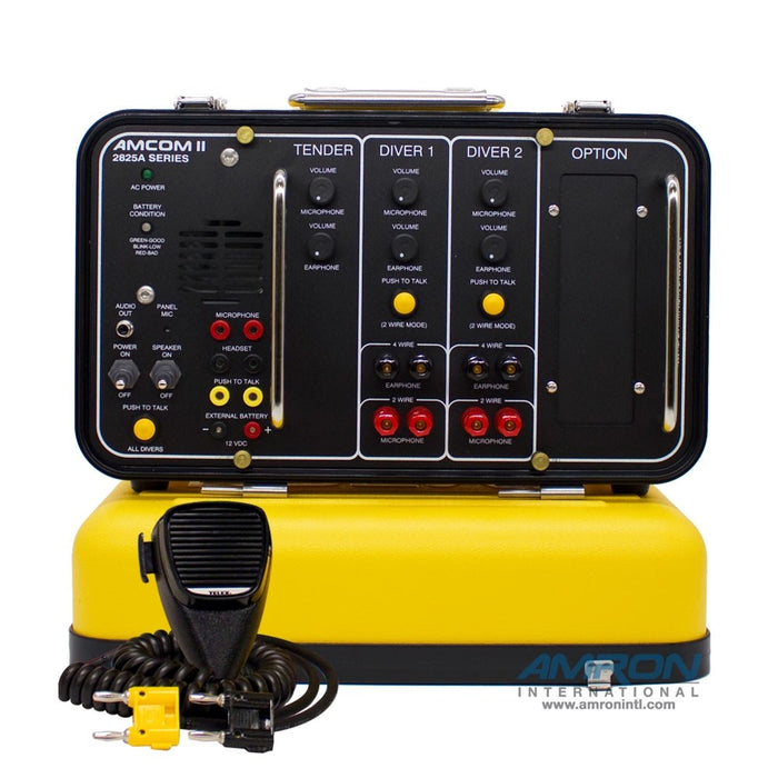 Amcom III Series 3-Diver Communicator Rechargeable Battery w/USA North American Power Cord Option (AMR 2830A-11 | AMR 180-2001-01)