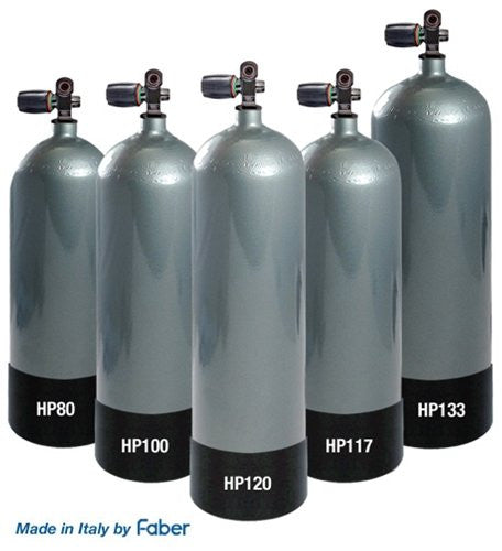 High Pressure Steel SCUBA Cylinders