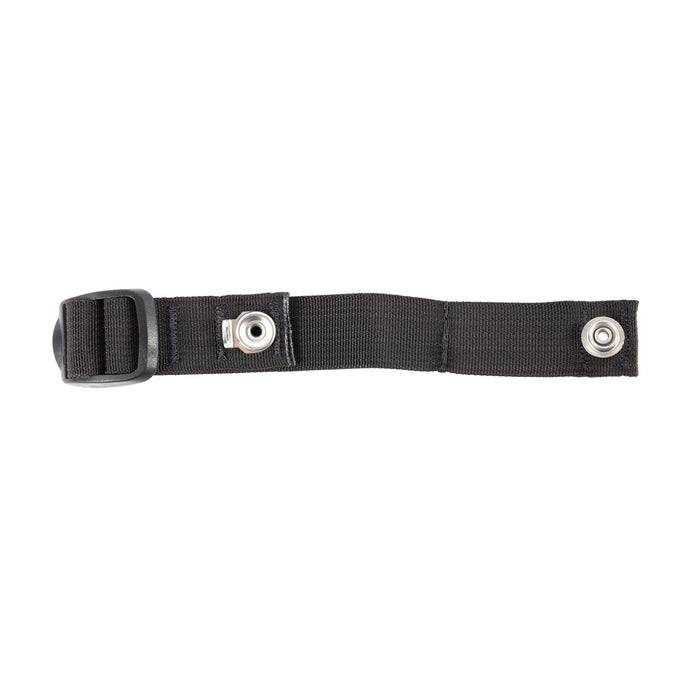 Chin Strap Assembly w/Snaps, SS