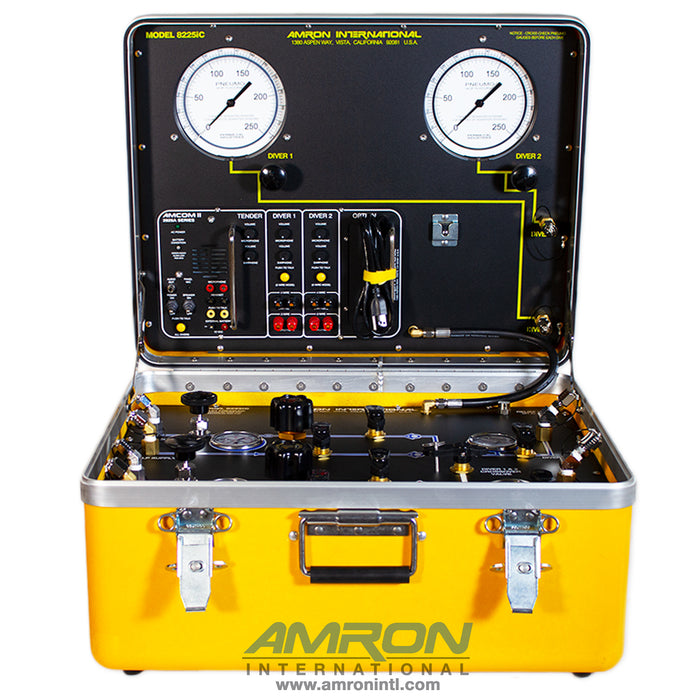 Amron Two-Diver Air Control and Depth Monitoring System with Communicator – IMCA Compliant