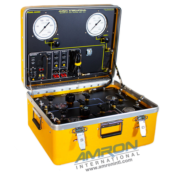 Amron Two-Diver Air Control and Depth Monitoring System with Communicator – IMCA Compliant