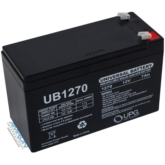 12 VDC Rechargeable Battery
