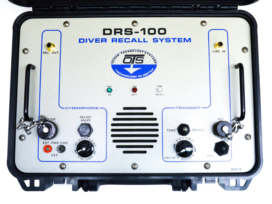 OTS DRS-100B Diver Recall System. Includes Rechargeable Battery, Charger.