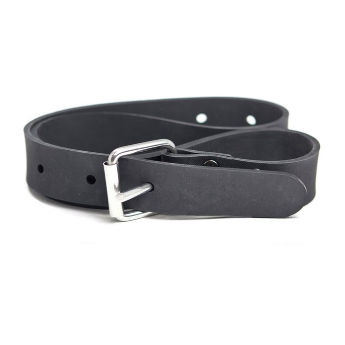 Marseillaise Rubber Weight Belt with Stainless Steel Buckle