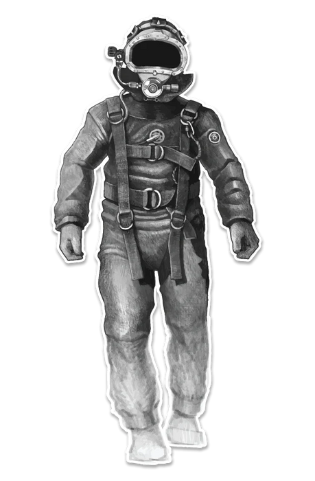 Bandmask® Diver Sticker