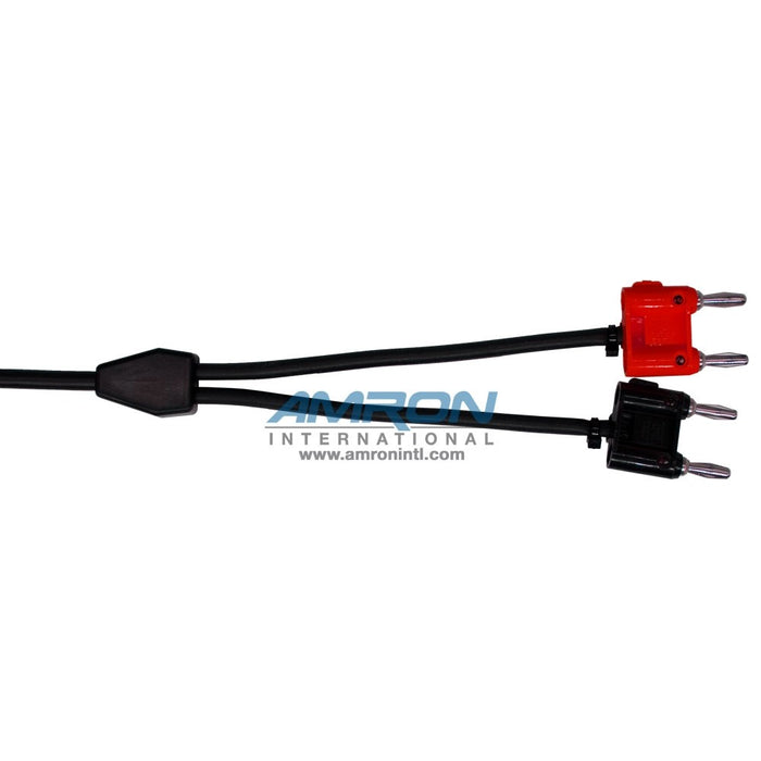 Amron Standard Operator Headset with Boom Mic and Dual Banana Plugs