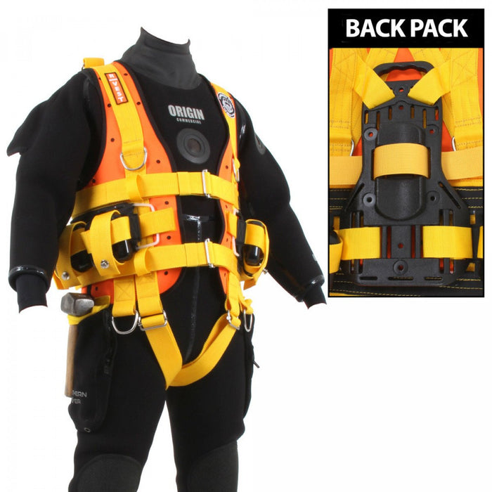 Norther Divers RVest with Back Pack, Tool Bag, and Weight Pockets