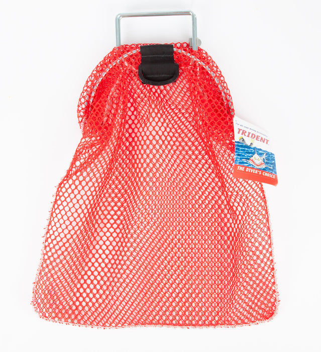 Mesh Game Bags Galvanized Wire Handle (Options: With D-Ring or No D-Ring)