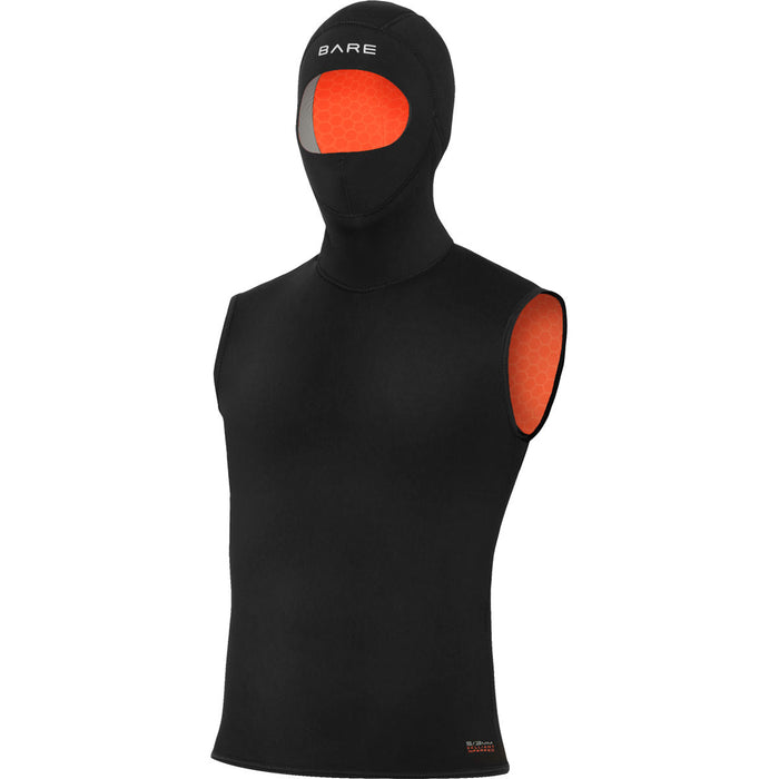 Bare Ultrawarmth 5/3mm Hooded Vest, Men's