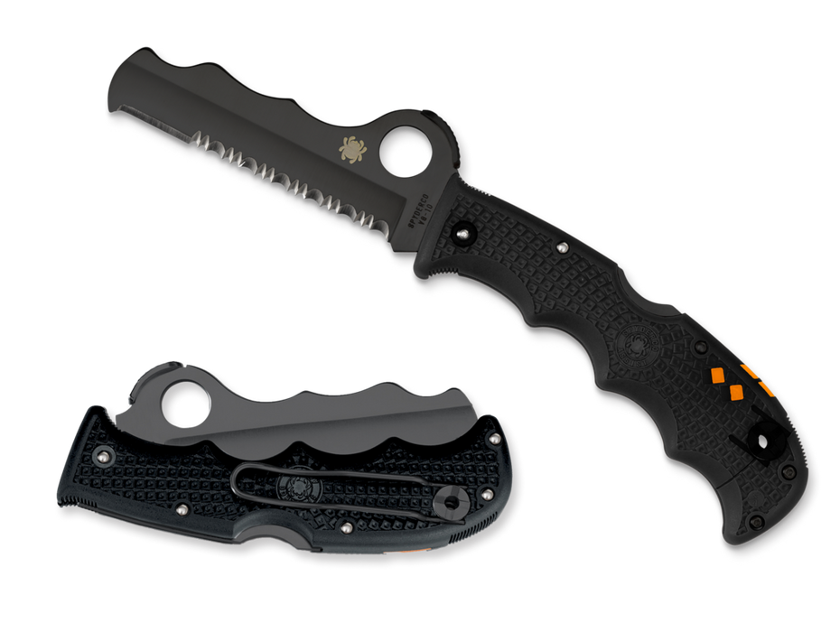 Spyderco Assist™ FRN Black/Black Blade