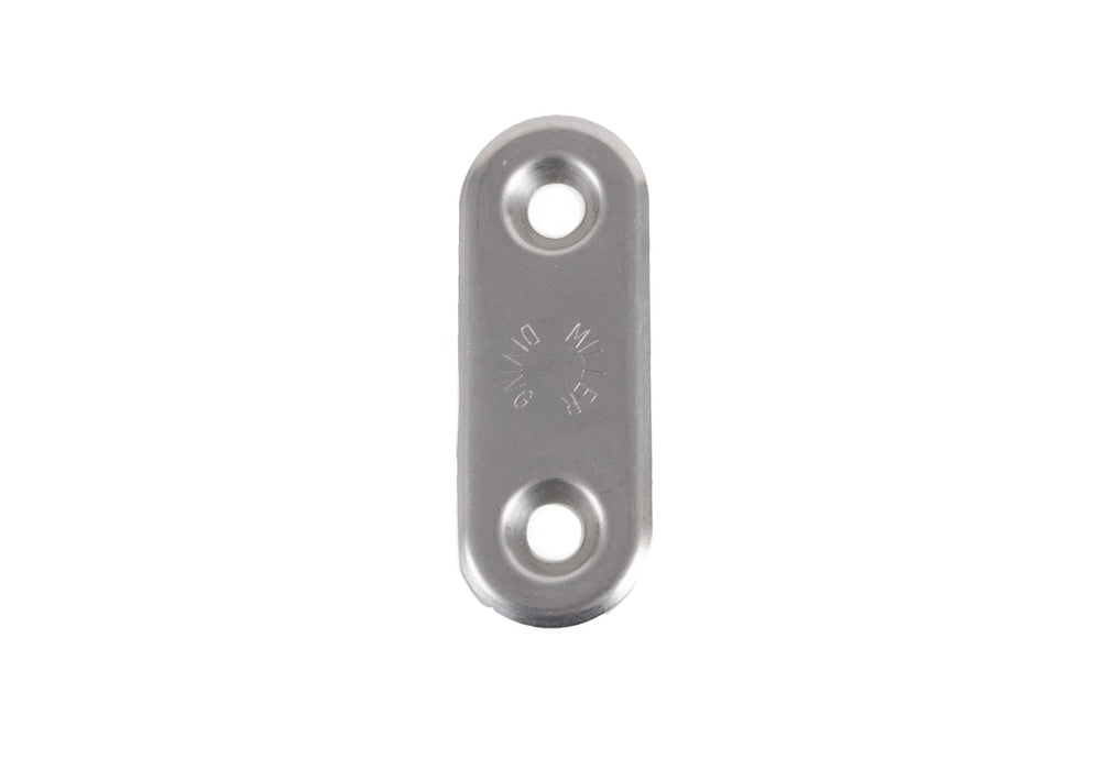 Miller Backing Plate (940-320) for all Miller Weights, and Belt Buckle.