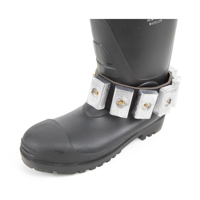 Commercial Ankle Weights w/ Rubber Belt Straps PAIR (RB CDAW)