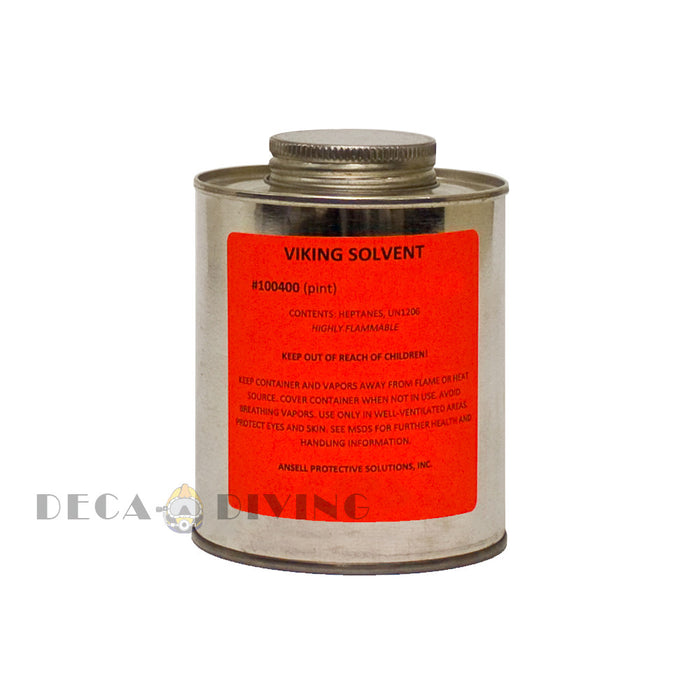 Viking Drysuit Heptane Solvent - Pint, For Pro / Protech / HD / SRS Suits