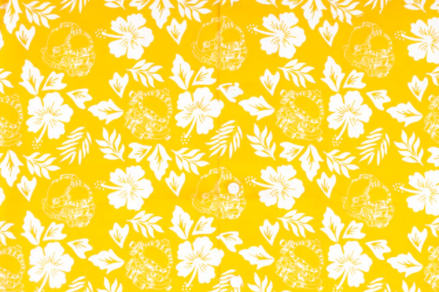 Diamond Diver Aloha Shirt Yellow (ASDD-YLW)