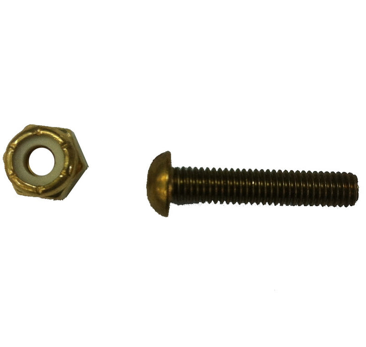 Brass Screw & Lock Nut, BR 22