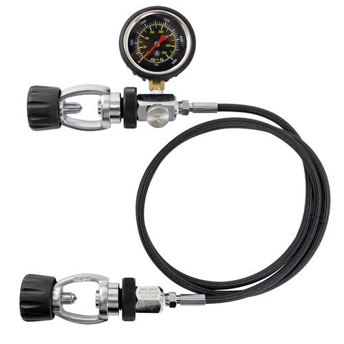 Deluxe Cylinder Equalizer with Braided HP Hose