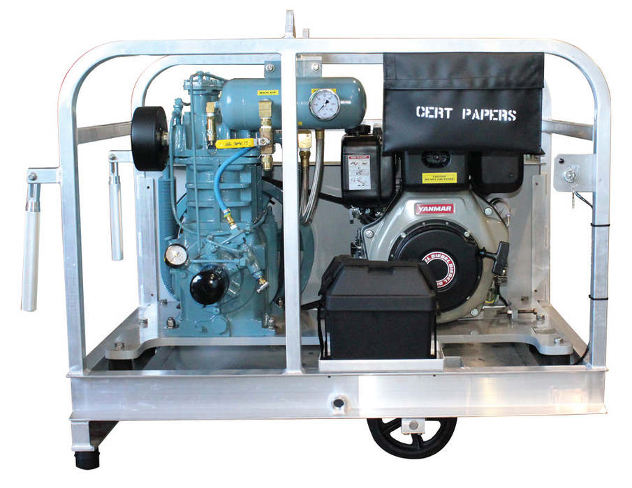 Quincy 325/Yanmar L100 Compressor Package