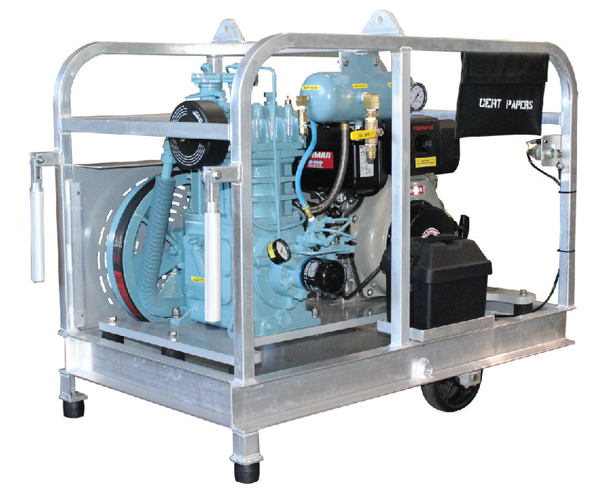Quincy 325/Yanmar L100 Compressor Package