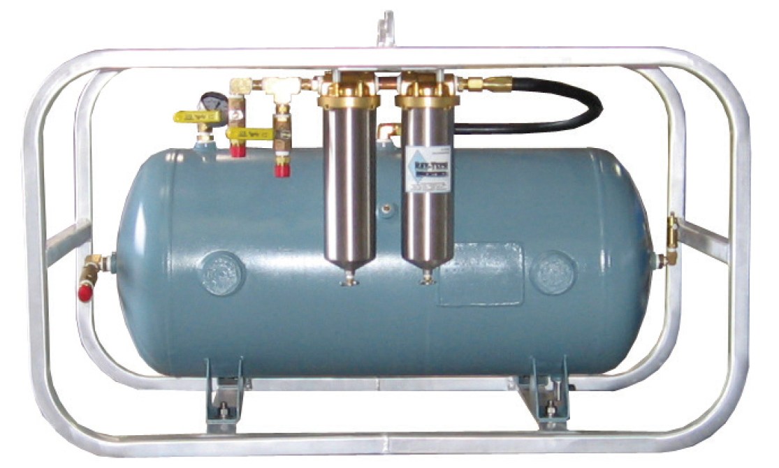 Volume Tank, Plumbed, 30-Gallon, 2-Stage Filtration
