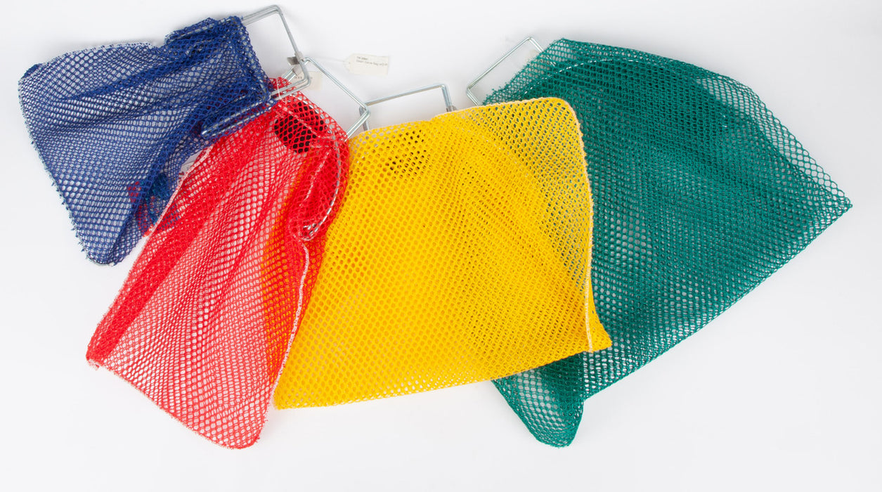 Mesh Game Bags Galvanized Wire Handle (Options: With D-Ring or No D-Ring)