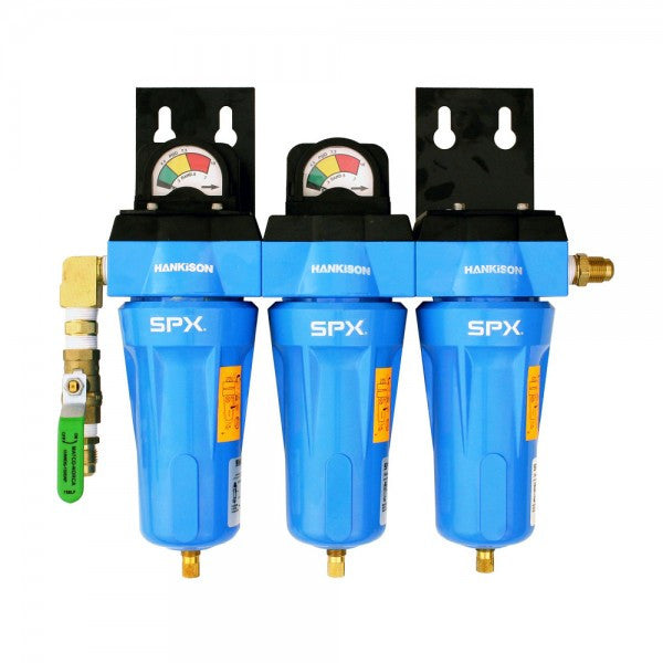 Three Stage SPX Hankison HF 16 Series Filter Package